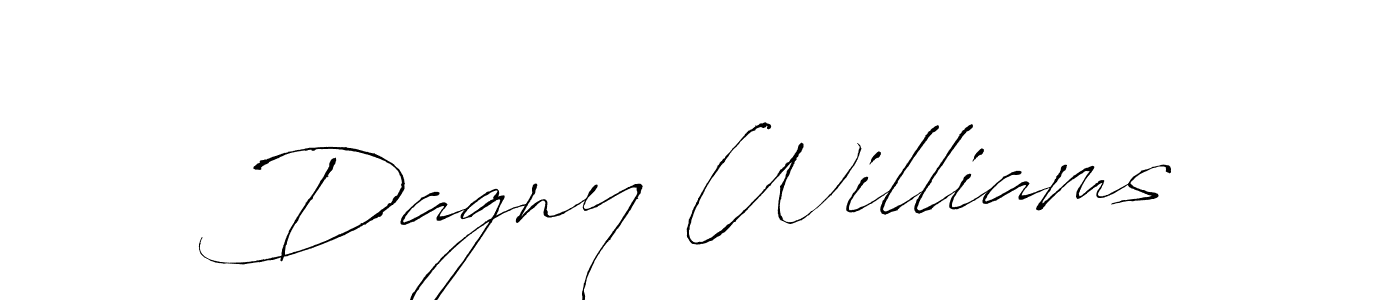 Antro_Vectra is a professional signature style that is perfect for those who want to add a touch of class to their signature. It is also a great choice for those who want to make their signature more unique. Get Dagny Williams name to fancy signature for free. Dagny Williams signature style 6 images and pictures png