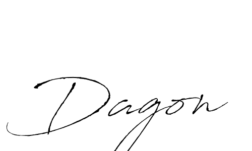 Dagon stylish signature style. Best Handwritten Sign (Antro_Vectra) for my name. Handwritten Signature Collection Ideas for my name Dagon. Dagon signature style 6 images and pictures png