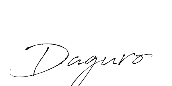 Make a beautiful signature design for name Daguro. With this signature (Antro_Vectra) style, you can create a handwritten signature for free. Daguro signature style 6 images and pictures png
