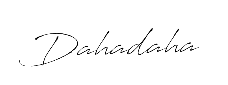 Similarly Antro_Vectra is the best handwritten signature design. Signature creator online .You can use it as an online autograph creator for name Dahadaha. Dahadaha signature style 6 images and pictures png