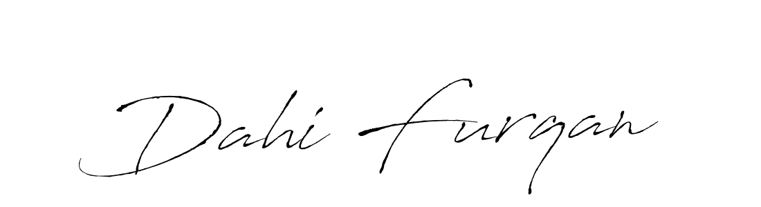 Also we have Dahi Furqan name is the best signature style. Create professional handwritten signature collection using Antro_Vectra autograph style. Dahi Furqan signature style 6 images and pictures png