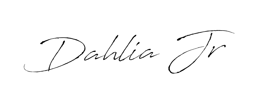 You should practise on your own different ways (Antro_Vectra) to write your name (Dahlia Jr) in signature. don't let someone else do it for you. Dahlia Jr signature style 6 images and pictures png