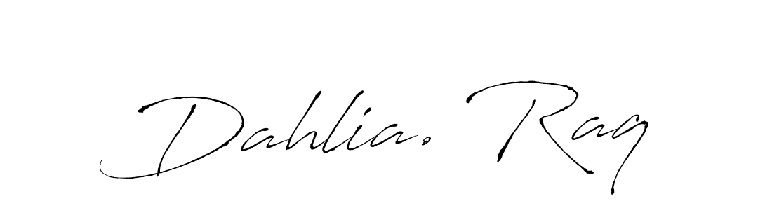 Use a signature maker to create a handwritten signature online. With this signature software, you can design (Antro_Vectra) your own signature for name Dahlia. Raq. Dahlia. Raq signature style 6 images and pictures png