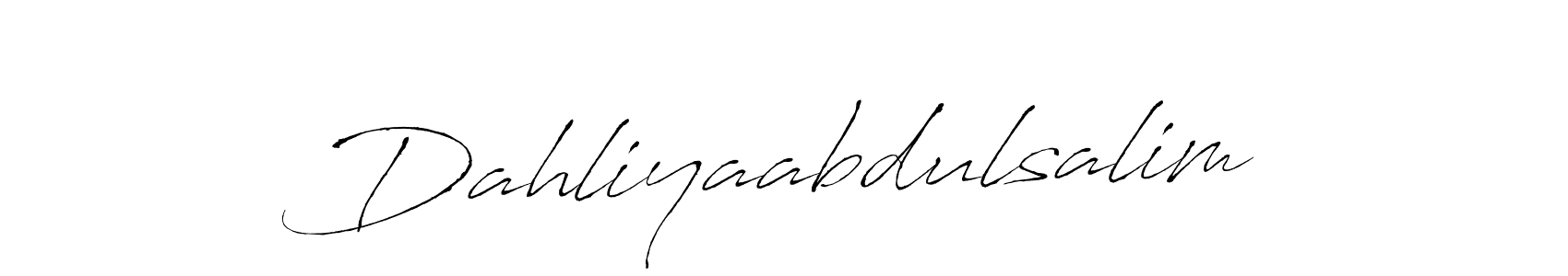 See photos of Dahliyaabdulsalim official signature by Spectra . Check more albums & portfolios. Read reviews & check more about Antro_Vectra font. Dahliyaabdulsalim signature style 6 images and pictures png