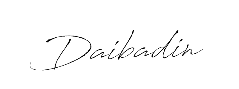 How to make Daibadin signature? Antro_Vectra is a professional autograph style. Create handwritten signature for Daibadin name. Daibadin signature style 6 images and pictures png