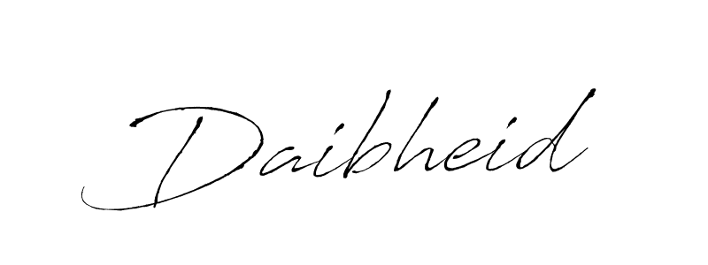 Also we have Daibheid name is the best signature style. Create professional handwritten signature collection using Antro_Vectra autograph style. Daibheid signature style 6 images and pictures png