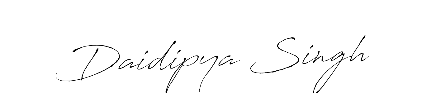 Daidipya Singh stylish signature style. Best Handwritten Sign (Antro_Vectra) for my name. Handwritten Signature Collection Ideas for my name Daidipya Singh. Daidipya Singh signature style 6 images and pictures png