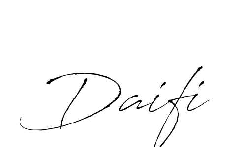 Also You can easily find your signature by using the search form. We will create Daifi name handwritten signature images for you free of cost using Antro_Vectra sign style. Daifi signature style 6 images and pictures png