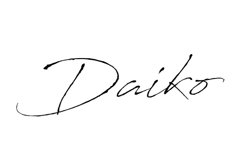 Once you've used our free online signature maker to create your best signature Antro_Vectra style, it's time to enjoy all of the benefits that Daiko name signing documents. Daiko signature style 6 images and pictures png