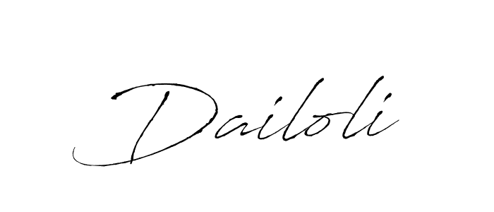 How to make Dailoli name signature. Use Antro_Vectra style for creating short signs online. This is the latest handwritten sign. Dailoli signature style 6 images and pictures png