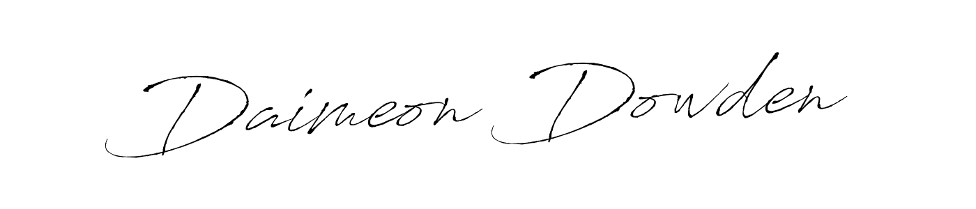Make a beautiful signature design for name Daimeon Dowden. Use this online signature maker to create a handwritten signature for free. Daimeon Dowden signature style 6 images and pictures png