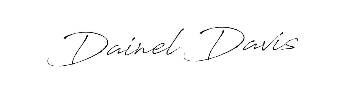 Use a signature maker to create a handwritten signature online. With this signature software, you can design (Antro_Vectra) your own signature for name Dainel Davis. Dainel Davis signature style 6 images and pictures png