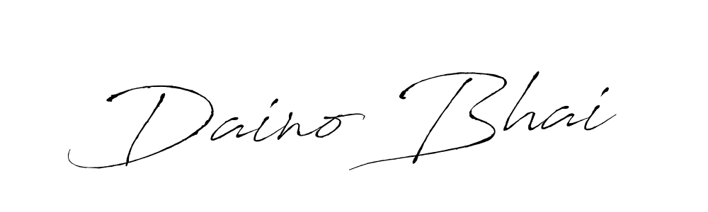 Daino Bhai stylish signature style. Best Handwritten Sign (Antro_Vectra) for my name. Handwritten Signature Collection Ideas for my name Daino Bhai. Daino Bhai signature style 6 images and pictures png