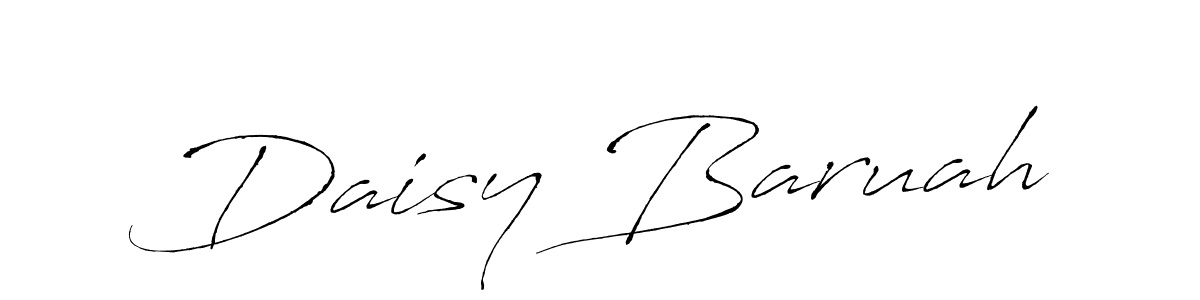 Antro_Vectra is a professional signature style that is perfect for those who want to add a touch of class to their signature. It is also a great choice for those who want to make their signature more unique. Get Daisy Baruah name to fancy signature for free. Daisy Baruah signature style 6 images and pictures png