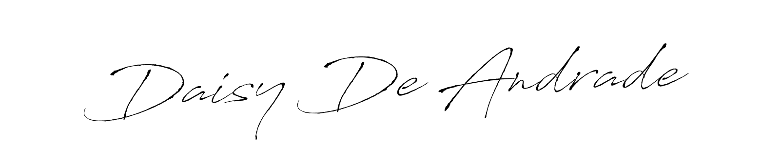 It looks lik you need a new signature style for name Daisy De Andrade. Design unique handwritten (Antro_Vectra) signature with our free signature maker in just a few clicks. Daisy De Andrade signature style 6 images and pictures png