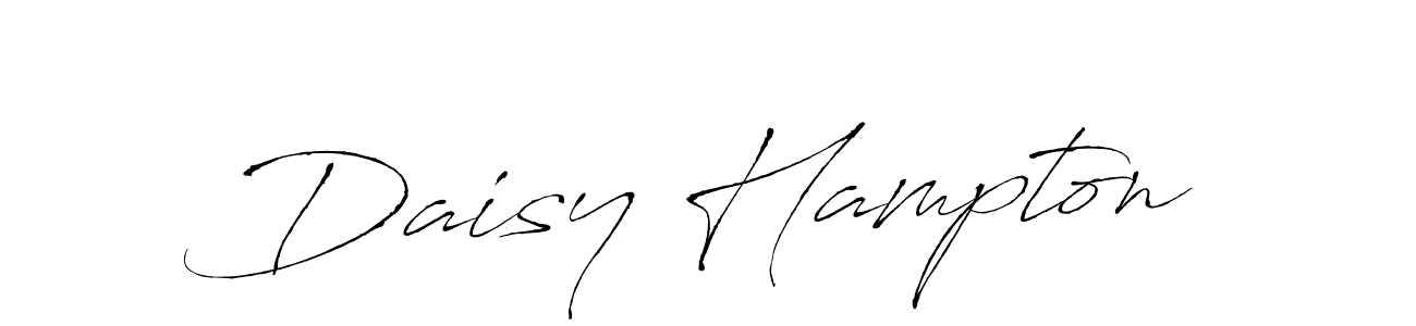 Use a signature maker to create a handwritten signature online. With this signature software, you can design (Antro_Vectra) your own signature for name Daisy Hampton. Daisy Hampton signature style 6 images and pictures png