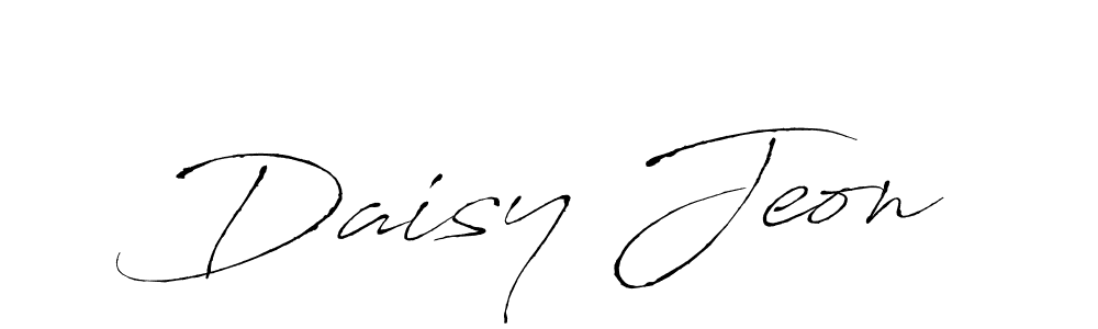 Also You can easily find your signature by using the search form. We will create Daisy Jeon name handwritten signature images for you free of cost using Antro_Vectra sign style. Daisy Jeon signature style 6 images and pictures png