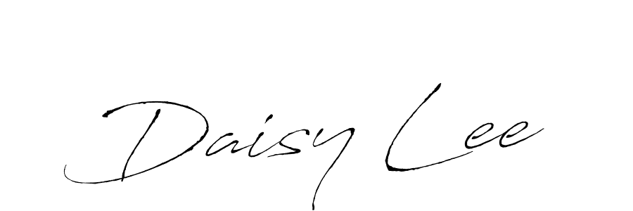 Make a beautiful signature design for name Daisy Lee. With this signature (Antro_Vectra) style, you can create a handwritten signature for free. Daisy Lee signature style 6 images and pictures png