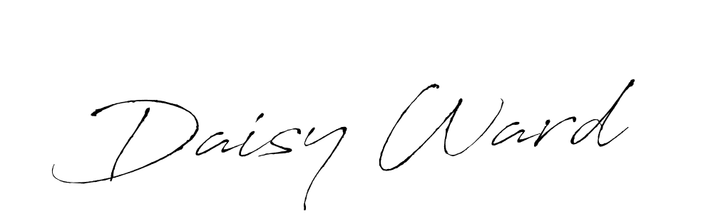 Daisy Ward stylish signature style. Best Handwritten Sign (Antro_Vectra) for my name. Handwritten Signature Collection Ideas for my name Daisy Ward. Daisy Ward signature style 6 images and pictures png