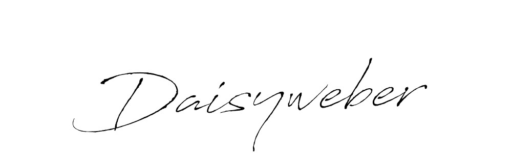 Make a beautiful signature design for name Daisyweber. With this signature (Antro_Vectra) style, you can create a handwritten signature for free. Daisyweber signature style 6 images and pictures png