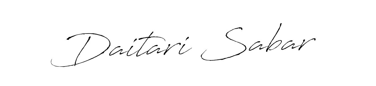 This is the best signature style for the Daitari Sabar name. Also you like these signature font (Antro_Vectra). Mix name signature. Daitari Sabar signature style 6 images and pictures png