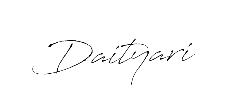 How to Draw Daityari signature style? Antro_Vectra is a latest design signature styles for name Daityari. Daityari signature style 6 images and pictures png