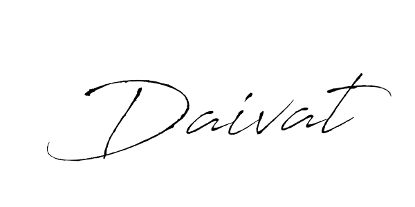 Once you've used our free online signature maker to create your best signature Antro_Vectra style, it's time to enjoy all of the benefits that Daivat name signing documents. Daivat signature style 6 images and pictures png