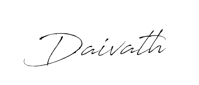 Create a beautiful signature design for name Daivath. With this signature (Antro_Vectra) fonts, you can make a handwritten signature for free. Daivath signature style 6 images and pictures png