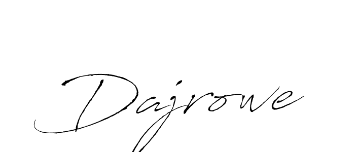 Similarly Antro_Vectra is the best handwritten signature design. Signature creator online .You can use it as an online autograph creator for name Dajrowe. Dajrowe signature style 6 images and pictures png