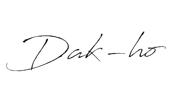 Make a beautiful signature design for name Dak-ho. Use this online signature maker to create a handwritten signature for free. Dak-ho signature style 6 images and pictures png