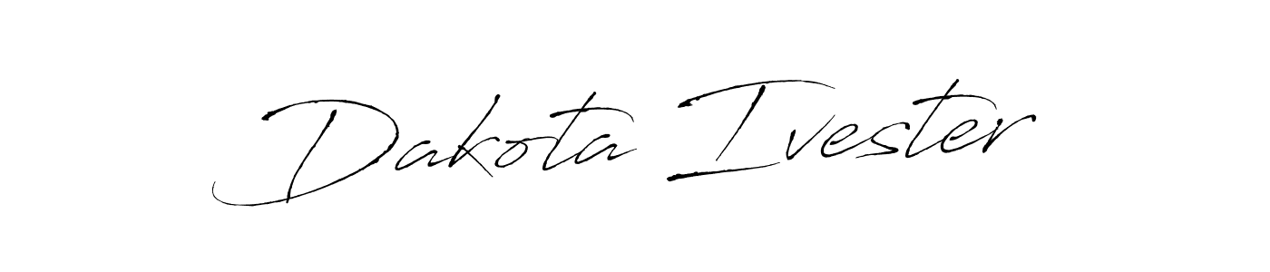 Similarly Antro_Vectra is the best handwritten signature design. Signature creator online .You can use it as an online autograph creator for name Dakota Ivester. Dakota Ivester signature style 6 images and pictures png
