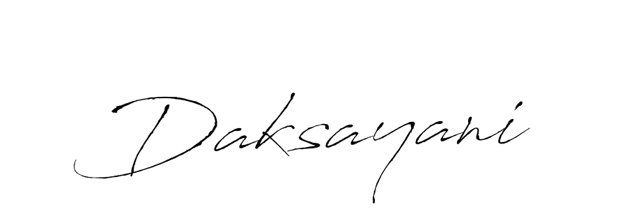 if you are searching for the best signature style for your name Daksayani. so please give up your signature search. here we have designed multiple signature styles  using Antro_Vectra. Daksayani signature style 6 images and pictures png