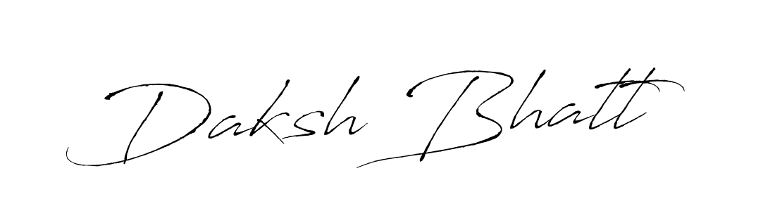 if you are searching for the best signature style for your name Daksh Bhatt. so please give up your signature search. here we have designed multiple signature styles  using Antro_Vectra. Daksh Bhatt signature style 6 images and pictures png