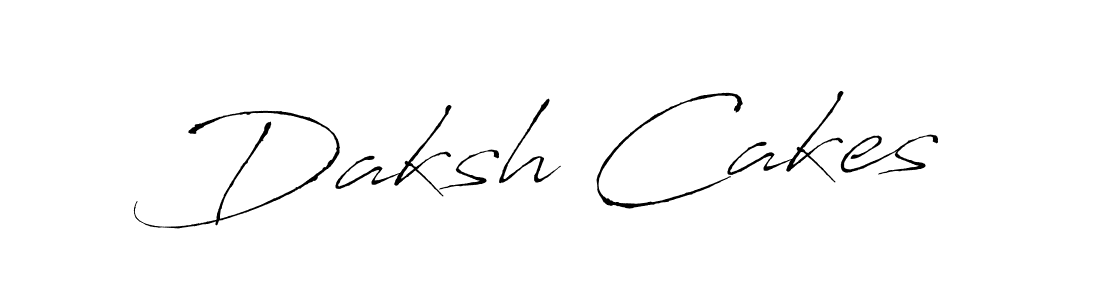 Create a beautiful signature design for name Daksh Cakes. With this signature (Antro_Vectra) fonts, you can make a handwritten signature for free. Daksh Cakes signature style 6 images and pictures png
