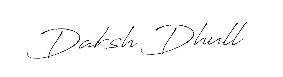 You should practise on your own different ways (Antro_Vectra) to write your name (Daksh Dhull) in signature. don't let someone else do it for you. Daksh Dhull signature style 6 images and pictures png