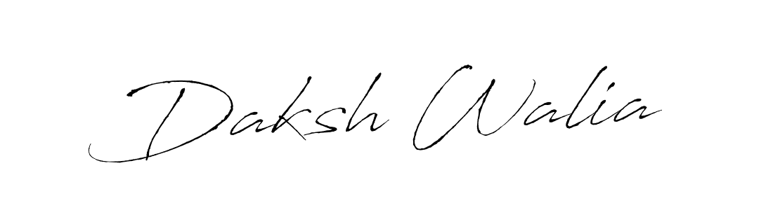 You can use this online signature creator to create a handwritten signature for the name Daksh Walia. This is the best online autograph maker. Daksh Walia signature style 6 images and pictures png
