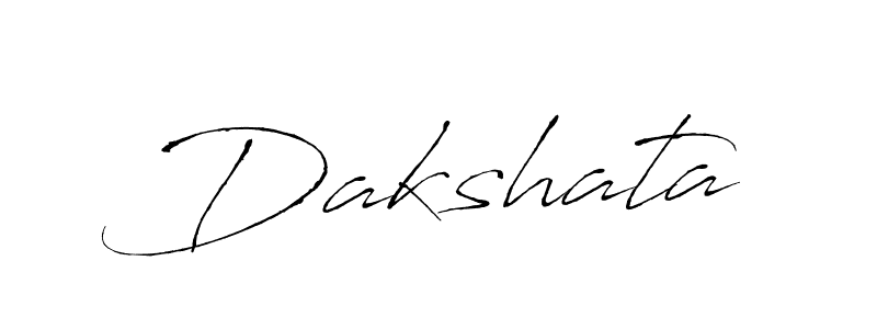 Design your own signature with our free online signature maker. With this signature software, you can create a handwritten (Antro_Vectra) signature for name Dakshata. Dakshata signature style 6 images and pictures png