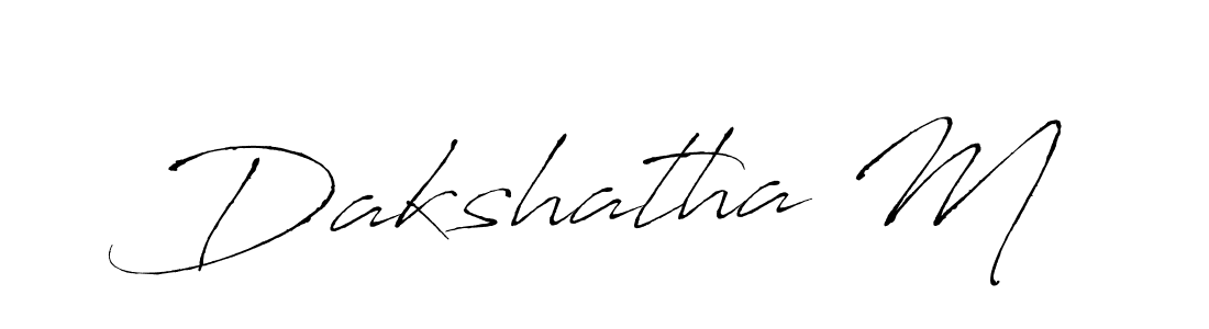 Once you've used our free online signature maker to create your best signature Antro_Vectra style, it's time to enjoy all of the benefits that Dakshatha M name signing documents. Dakshatha M signature style 6 images and pictures png