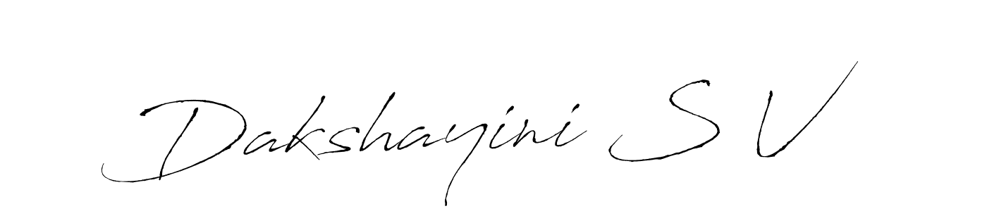 Similarly Antro_Vectra is the best handwritten signature design. Signature creator online .You can use it as an online autograph creator for name Dakshayini S V. Dakshayini S V signature style 6 images and pictures png