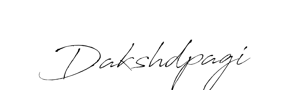 Make a beautiful signature design for name Dakshdpagi. With this signature (Antro_Vectra) style, you can create a handwritten signature for free. Dakshdpagi signature style 6 images and pictures png