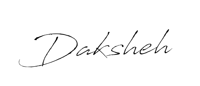 Create a beautiful signature design for name Daksheh. With this signature (Antro_Vectra) fonts, you can make a handwritten signature for free. Daksheh signature style 6 images and pictures png