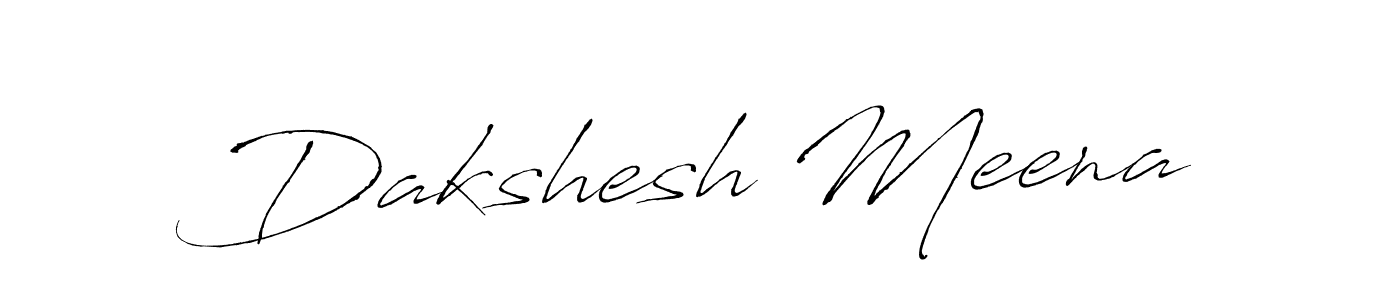 You should practise on your own different ways (Antro_Vectra) to write your name (Dakshesh Meena) in signature. don't let someone else do it for you. Dakshesh Meena signature style 6 images and pictures png