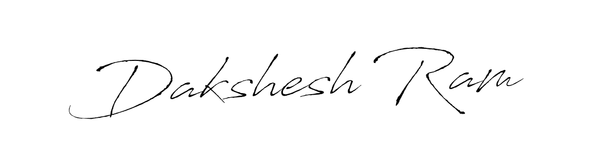 Antro_Vectra is a professional signature style that is perfect for those who want to add a touch of class to their signature. It is also a great choice for those who want to make their signature more unique. Get Dakshesh Ram name to fancy signature for free. Dakshesh Ram signature style 6 images and pictures png