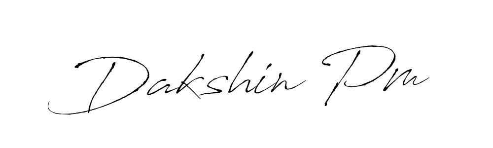 Also You can easily find your signature by using the search form. We will create Dakshin Pm name handwritten signature images for you free of cost using Antro_Vectra sign style. Dakshin Pm signature style 6 images and pictures png