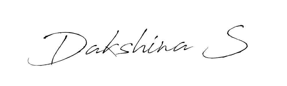 Also we have Dakshina S name is the best signature style. Create professional handwritten signature collection using Antro_Vectra autograph style. Dakshina S signature style 6 images and pictures png