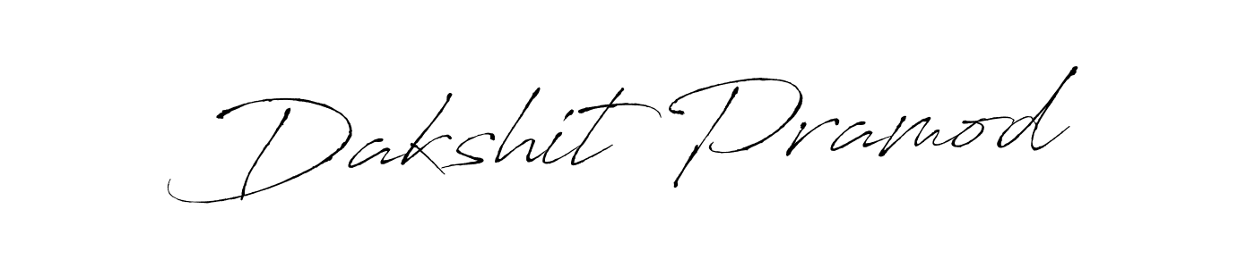 Also we have Dakshit Pramod name is the best signature style. Create professional handwritten signature collection using Antro_Vectra autograph style. Dakshit Pramod signature style 6 images and pictures png
