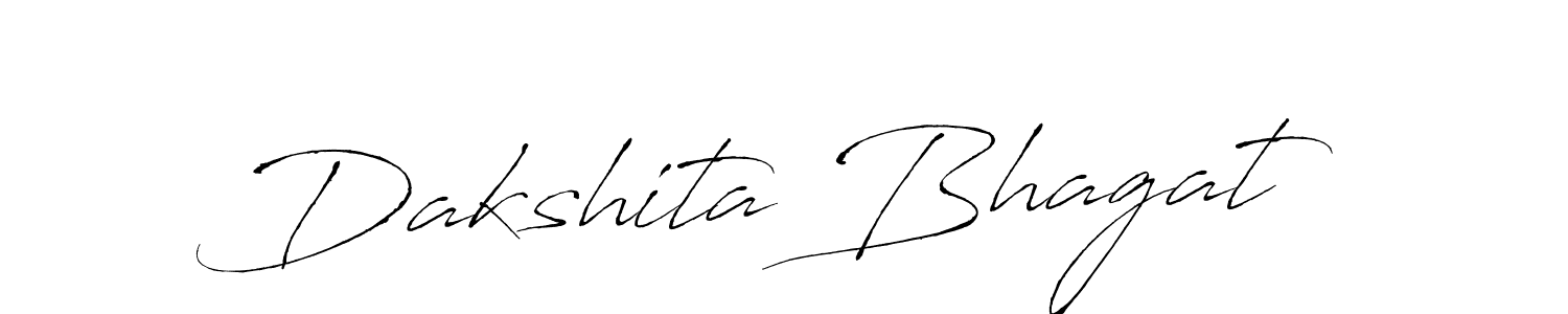 Also we have Dakshita Bhagat name is the best signature style. Create professional handwritten signature collection using Antro_Vectra autograph style. Dakshita Bhagat signature style 6 images and pictures png