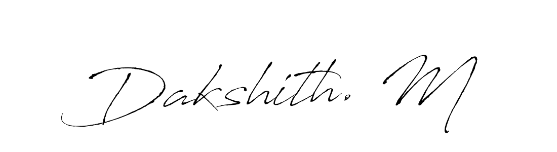 Once you've used our free online signature maker to create your best signature Antro_Vectra style, it's time to enjoy all of the benefits that Dakshith. M name signing documents. Dakshith. M signature style 6 images and pictures png