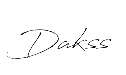 Use a signature maker to create a handwritten signature online. With this signature software, you can design (Antro_Vectra) your own signature for name Dakss. Dakss signature style 6 images and pictures png