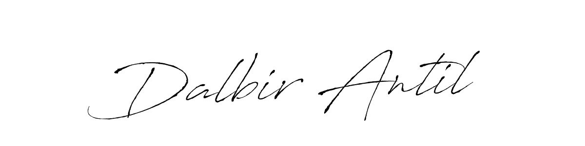 Make a beautiful signature design for name Dalbir Antil. With this signature (Antro_Vectra) style, you can create a handwritten signature for free. Dalbir Antil signature style 6 images and pictures png